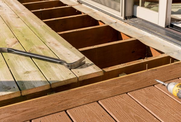 Cost of Old Deck Repair in Powell