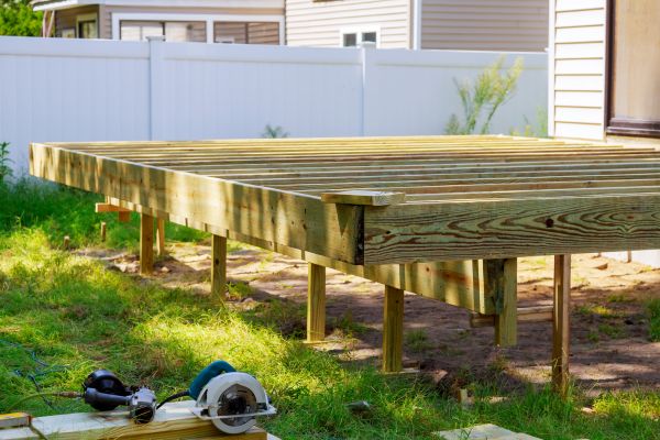 Cost of Elevated Deck Installation in Powell