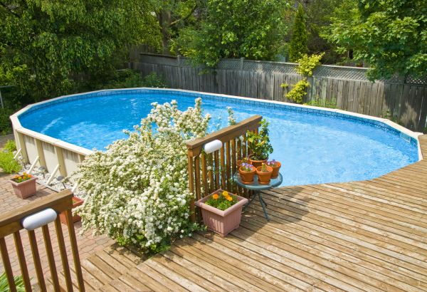 Pool Deck Installation in Powell